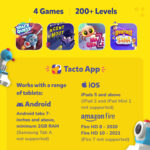 Joc educativ Tacto Laser pe tableta-iPad