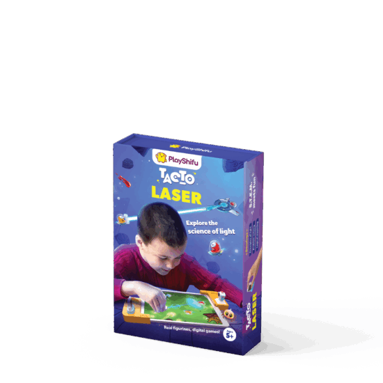 Joc educativ Tacto Laser pe tableta-iPad