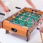 Joc fotbal de masa din lemn in echipa pentru copii