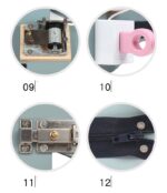 Jucarie Incuietori Ursuletul Montessori Tabla Impinge zavorul