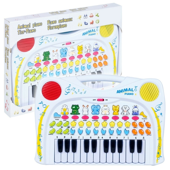 Jucarie Pian cu animale Instrument muzical copii