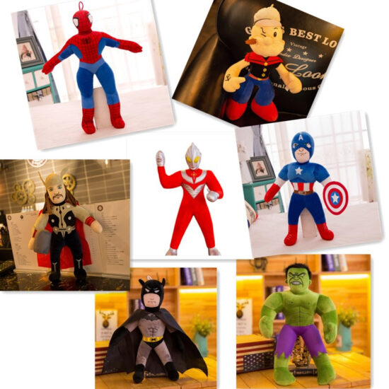 Jucarie din plus Mascota Thor din desene animate copii