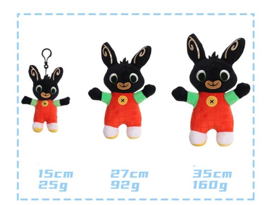 Jucarie plus Iepurasul prescolar Bing Figurina desene 25 cm