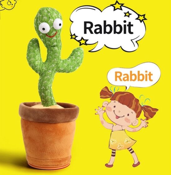 Jucarie plus Interactiva Cactusul vorbitor dansator Repeta copii