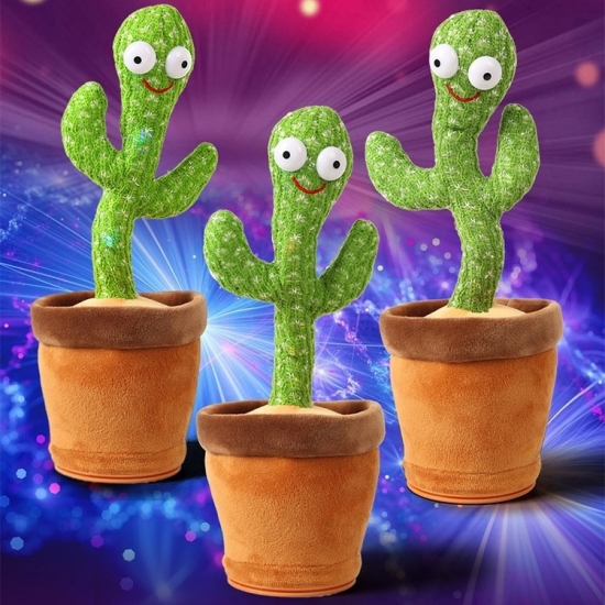 Jucarie plus Interactiva Cactusul vorbitor dansator Repeta copii
