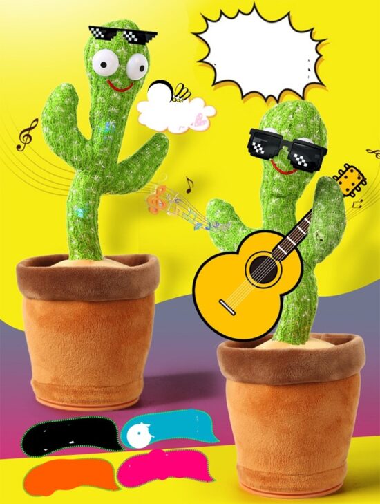 Jucarie plus Interactiva Cactusul vorbitor dansator Repeta copii