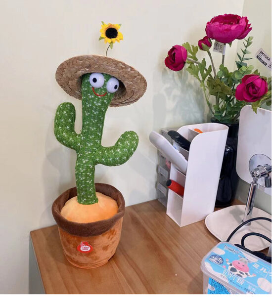 Jucarie plus Interactiva Cactusul vorbitor dansator Repeta copii