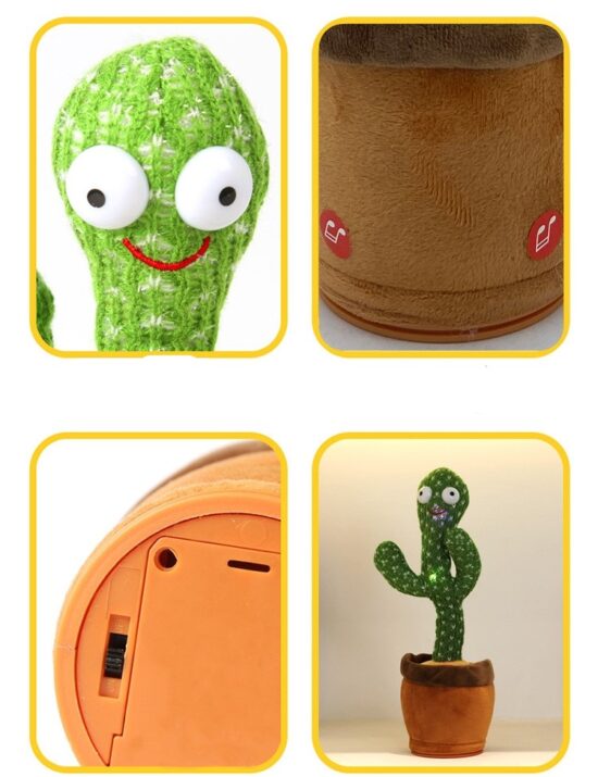 Jucarie plus Interactiva Cactusul vorbitor dansator Repeta copii