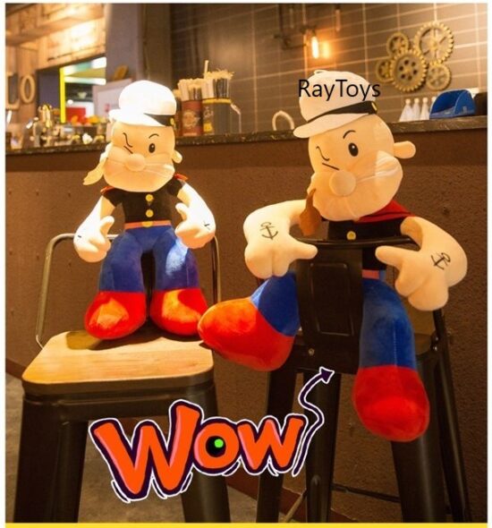 Jucarie plus Marinarul musculos Popeye cu pipa grosolana