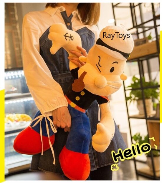 Jucarie plus Marinarul musculos Popeye cu pipa grosolana