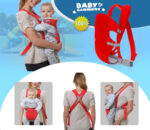 Marsupiu ergonomic cu 2 pozitii pentru bebe reglabil