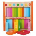 Puzzle 3D Invatam Aritmetica Jucarie Montessori educativa