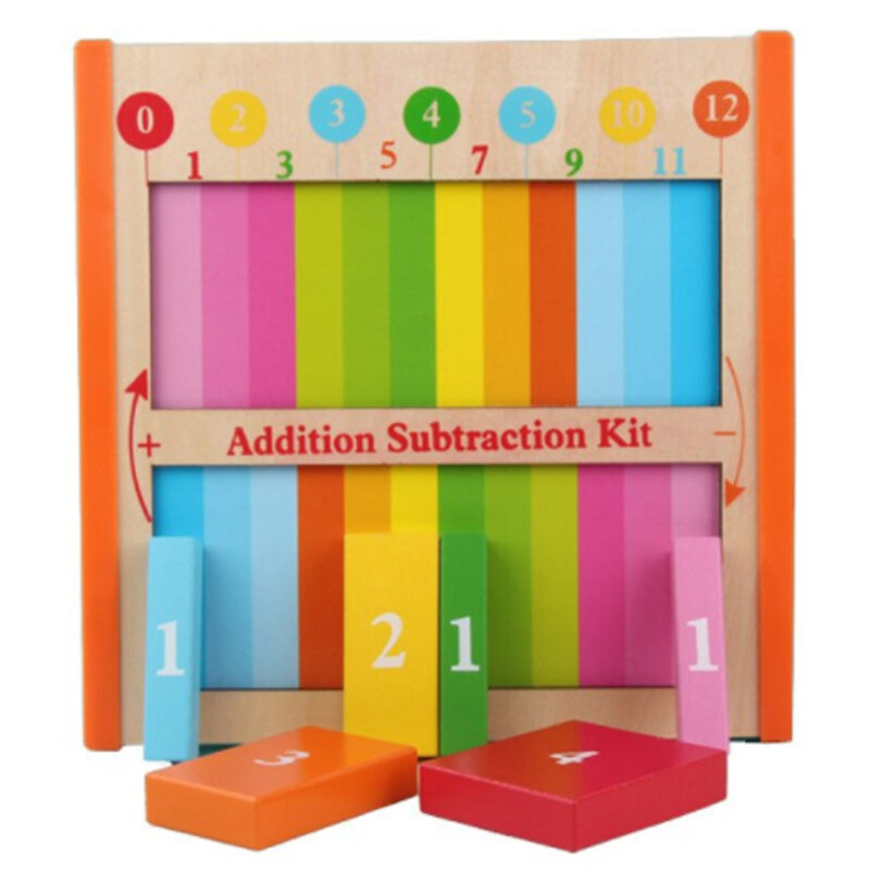 Puzzle 3D Invatam Aritmetica Jucarie Montessori educativa