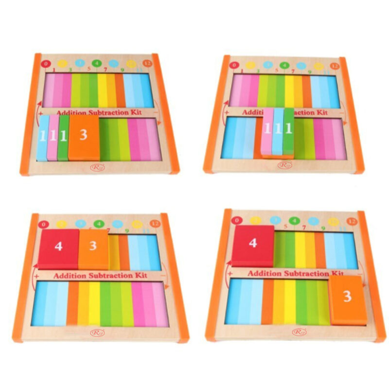 Puzzle 3D Invatam Aritmetica Jucarie Montessori educativa