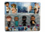 Set 4 figurine Baby Boss cu accesorii din plastic