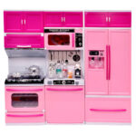 Set bucatarie electronica papusi cu accesorii
