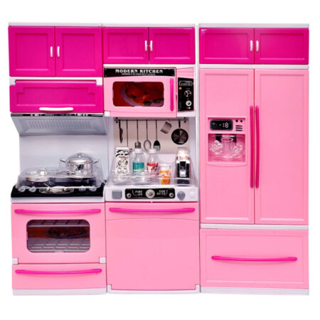 Set bucatarie electronica papusi cu accesorii