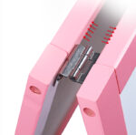 Tabla sevalet magnetica lemn colorat cu 2 fete copii Onshine