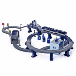 Tren Circuit electric de politie accesorizat