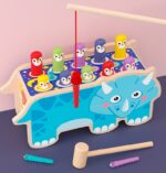 Banc de lucru cu Ciocanel Pescuit Dinozaurul cu activitati