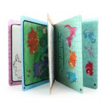 Carte de colorat Dinozaur Marker cu apa reutilizabila