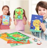 Cartea cu activitati Artistice Joc creativ cu 4 benzi colorate