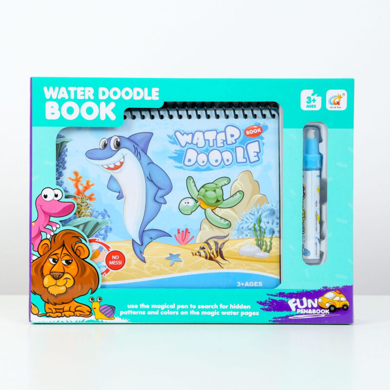 Cartea magica Water Book de colorat marker cu apa