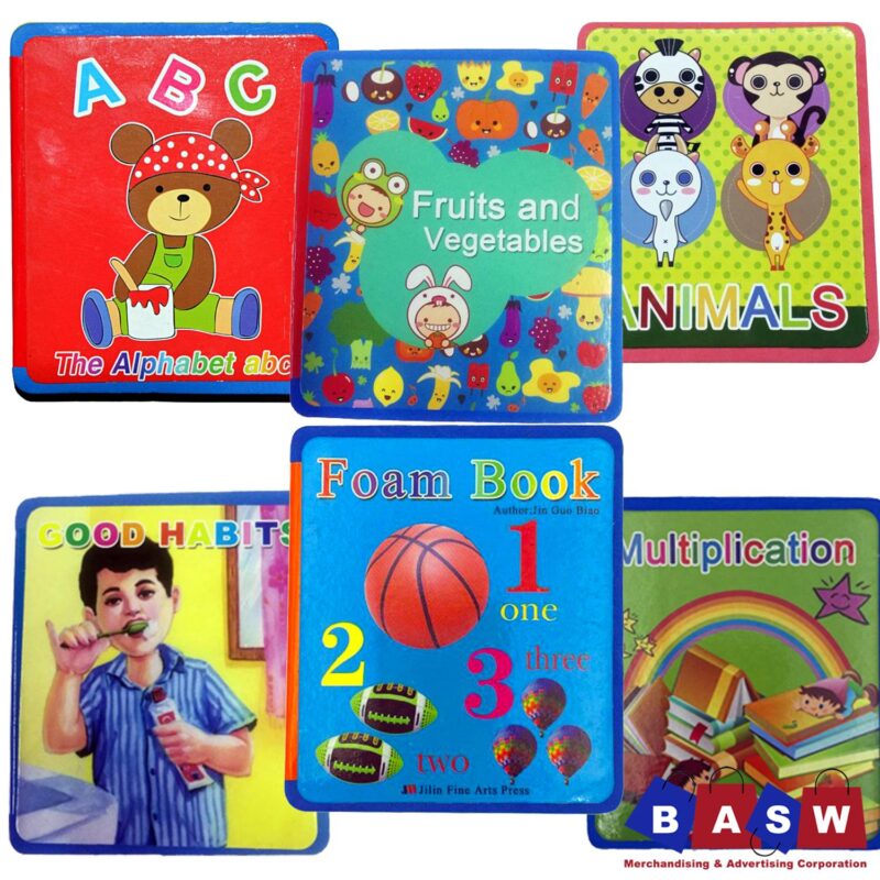 Carti educative din spuma pentru copii