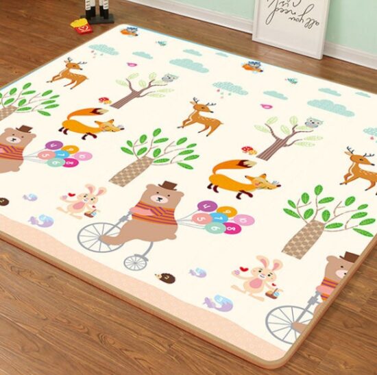 Covor bebe joaca Girafa spuma XPE impermeabil 150x180cm