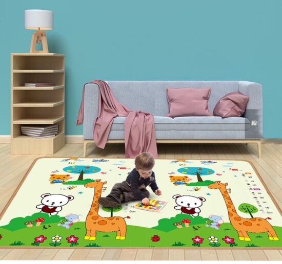 Covor bebe joaca Girafa spuma XPE impermeabil 150x180cm