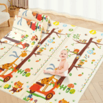 Covor pliabil Pisicile reversibil spuma 180X200 cm