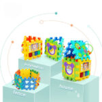 Cub forme geometrice Cub educativ cu activitati bebe