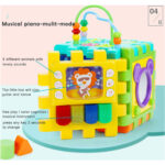 Cub forme geometrice Cub educativ cu activitati bebe