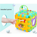 Cub forme geometrice Cub educativ cu activitati bebe
