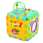Cub forme geometrice Cub educativ cu activitati bebe