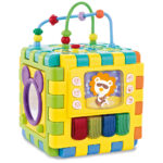 Cub forme geometrice Cub educativ cu activitati bebe