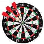 Joc Darts pentru copii Panou cu Sageti diametru 43 cm