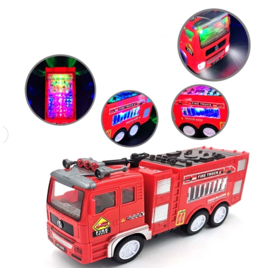 Jucarie interactiva Masina de pompieri cu lumini si sunete