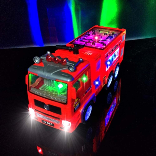 Jucarie interactiva Masina de pompieri cu lumini si sunete