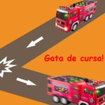 Jucarie interactiva Masina de pompieri cu lumini si sunete