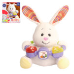 Jucarie interactiva bebe de plus Iepuras moale Baby Sunki