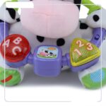 Jucarie interactiva bebe de plus Vacuta moale Baby Sunki