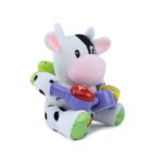 Jucarie interactiva bebe de plus Vacuta moale Baby Sunki