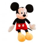 Jucarie plus 35 cm Mickey Mouse cu pantaloni scurti Rosii