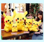 Jucarie plus Pokemon Pikachu Mascota desene animate 50 cm