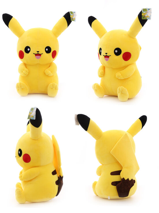Jucarie plus Pokemon Pikachu Mascota desene animate 50 cm
