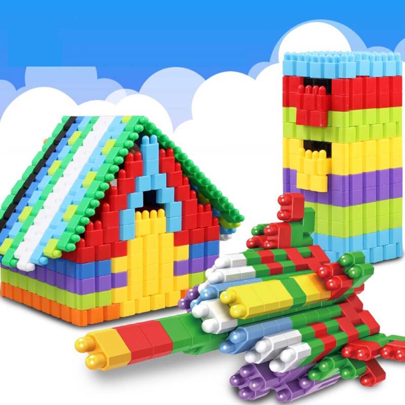 Set 160 piese creative si constructive Asamblare cuburi STEM