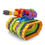 Set 160 piese creative si constructive Asamblare cuburi STEM