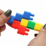 Set 160 piese creative si constructive Asamblare cuburi STEM