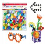 Set 198 piese creative si constructive Asamblare forme STEM